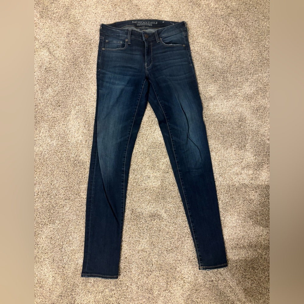 American Eagle Outfitters Dark Wash Skinny Jeans